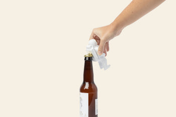 DOIY Houston Bottle Opener White