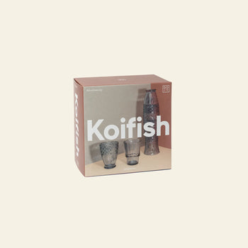 DOIY Koifish Glasses Set of 4 Blue