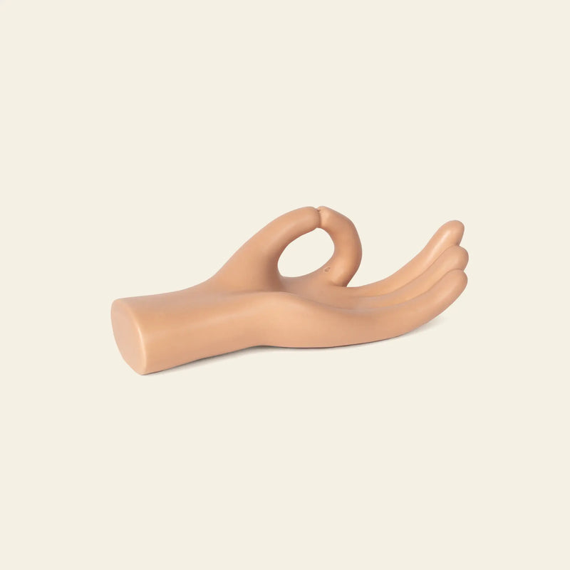 DOIY Om Meditation Hand Incense Holder