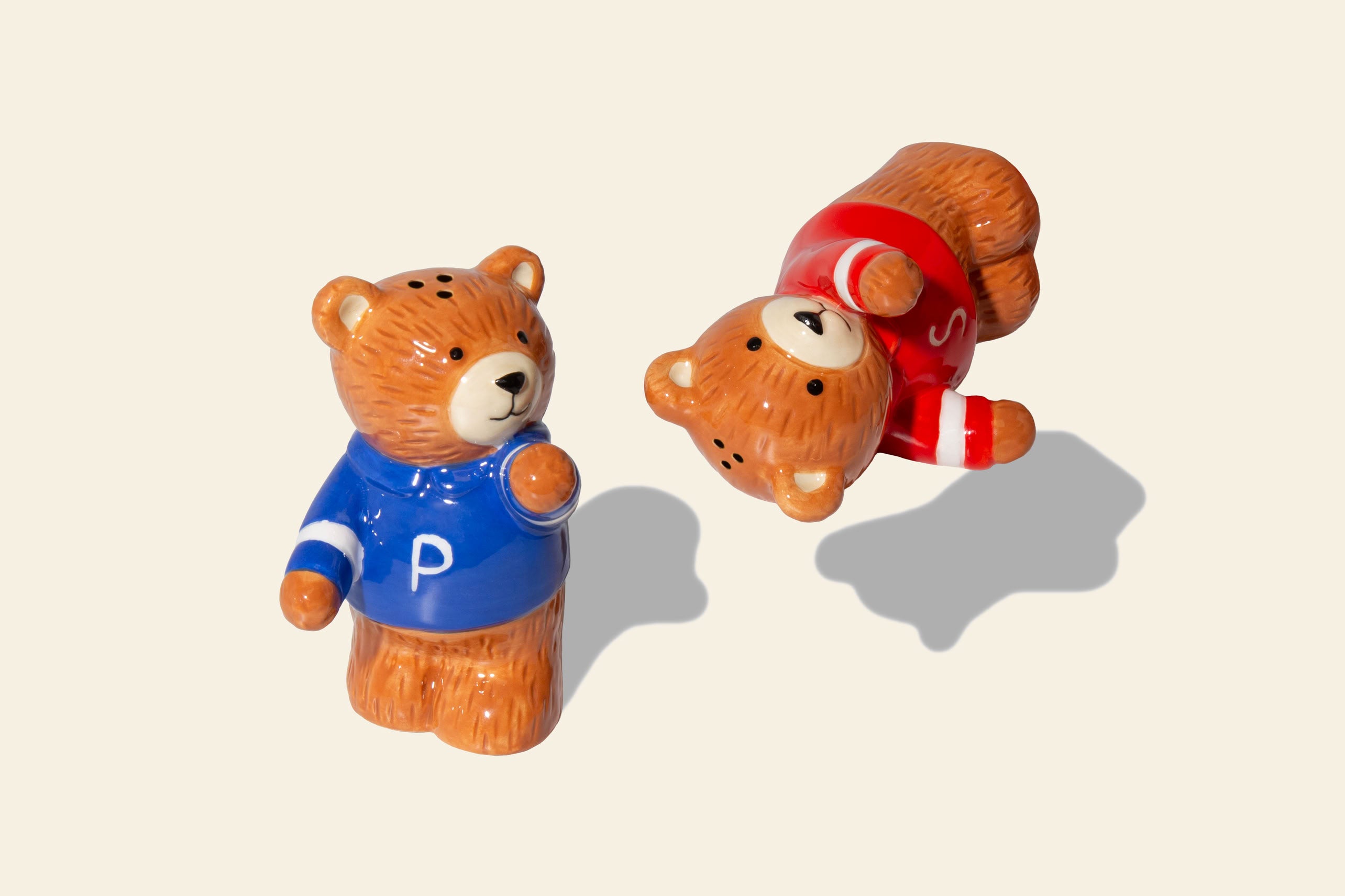 DOIY Teddy Salt & Pepper Set