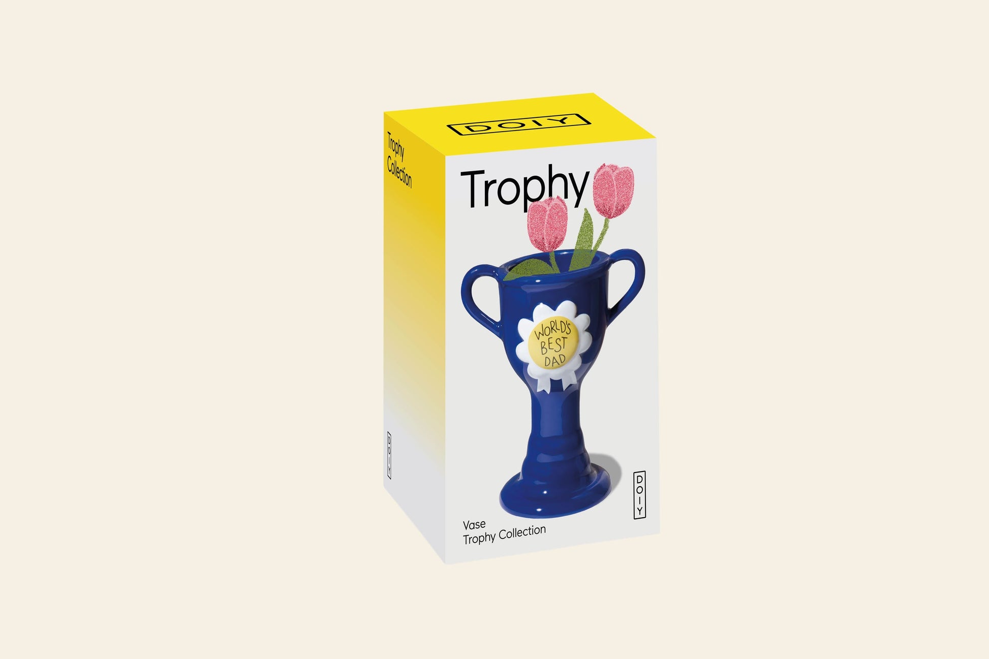 DOIY World's Best Dad Trophy Vase