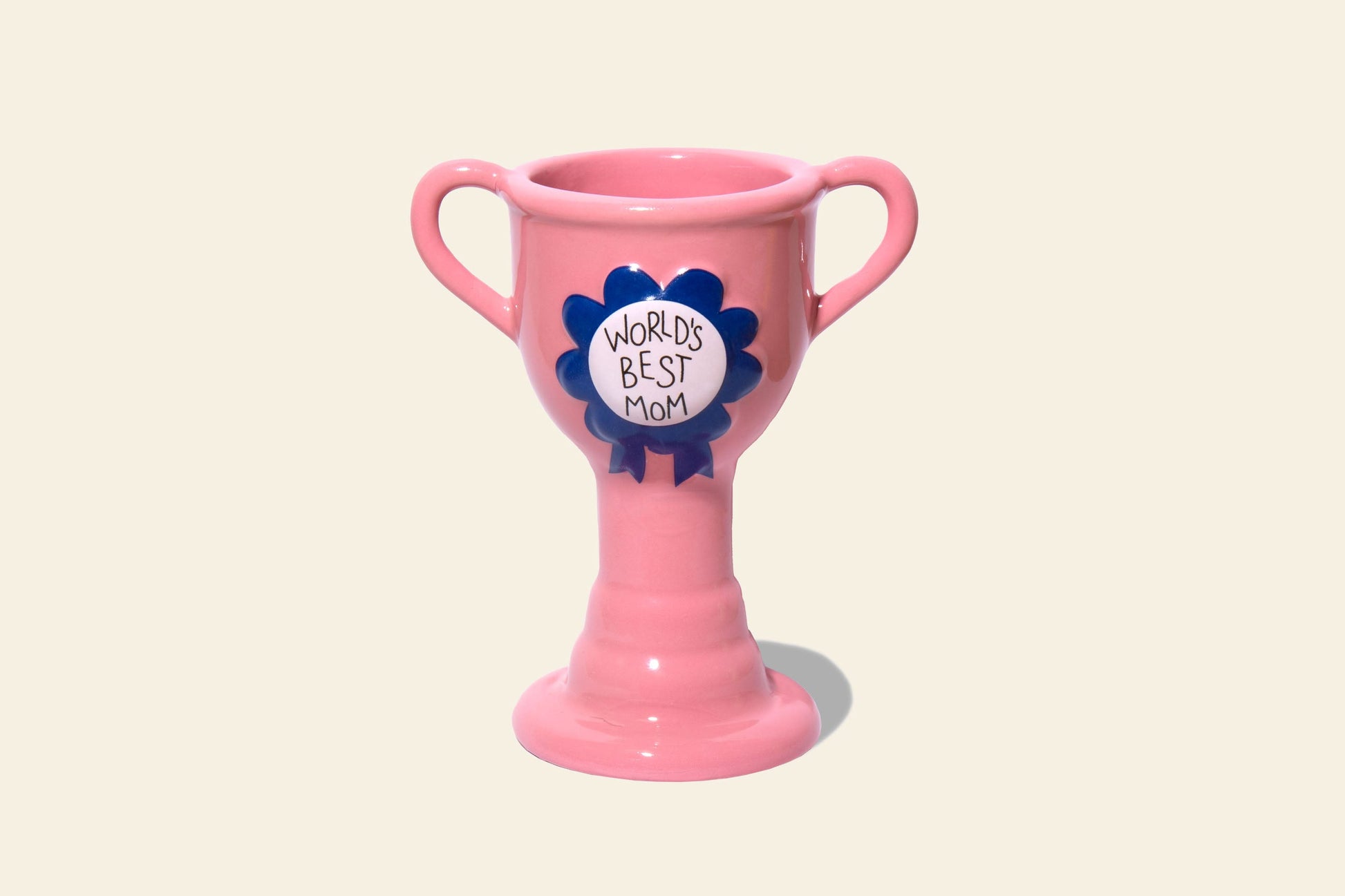 DOIY World's Best Mom Trophy Vase