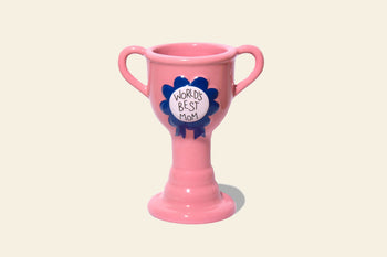 DOIY World's Best Mom Trophy Vase