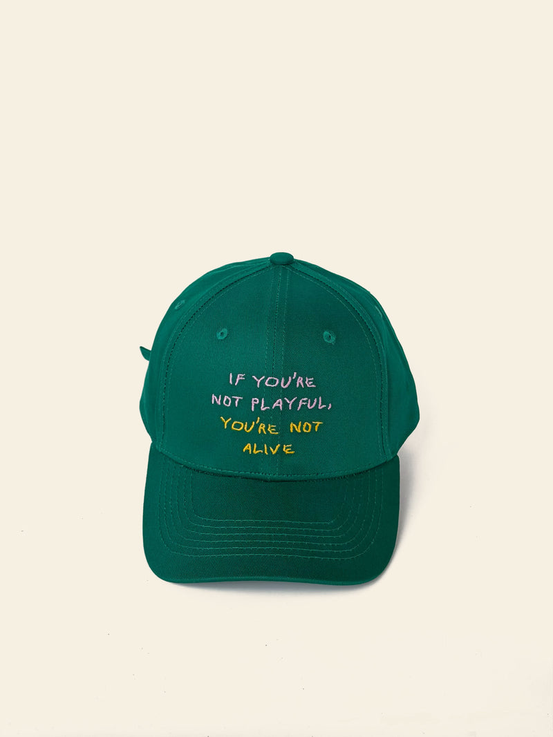 David Hockney If You're Not Playful Cap