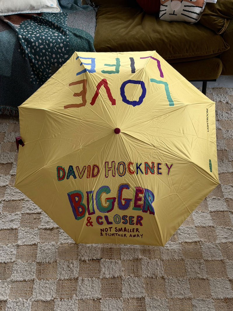 David Hockney Bigger & Closer Umbrella