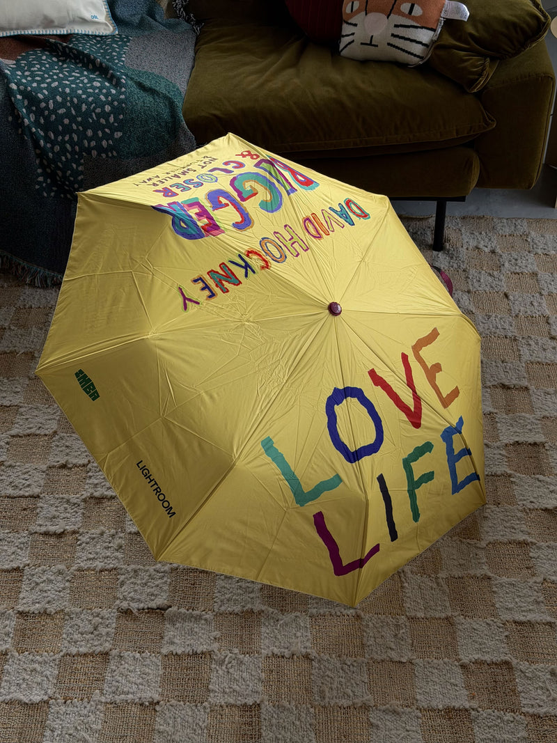 David Hockney Bigger & Closer Umbrella