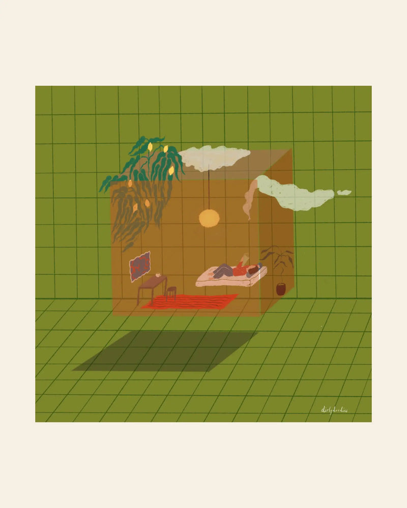 Dirtydoodies Room of One's Own, Print