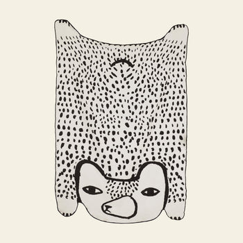 Donna Wilson Bear Shaped Cotton Throw