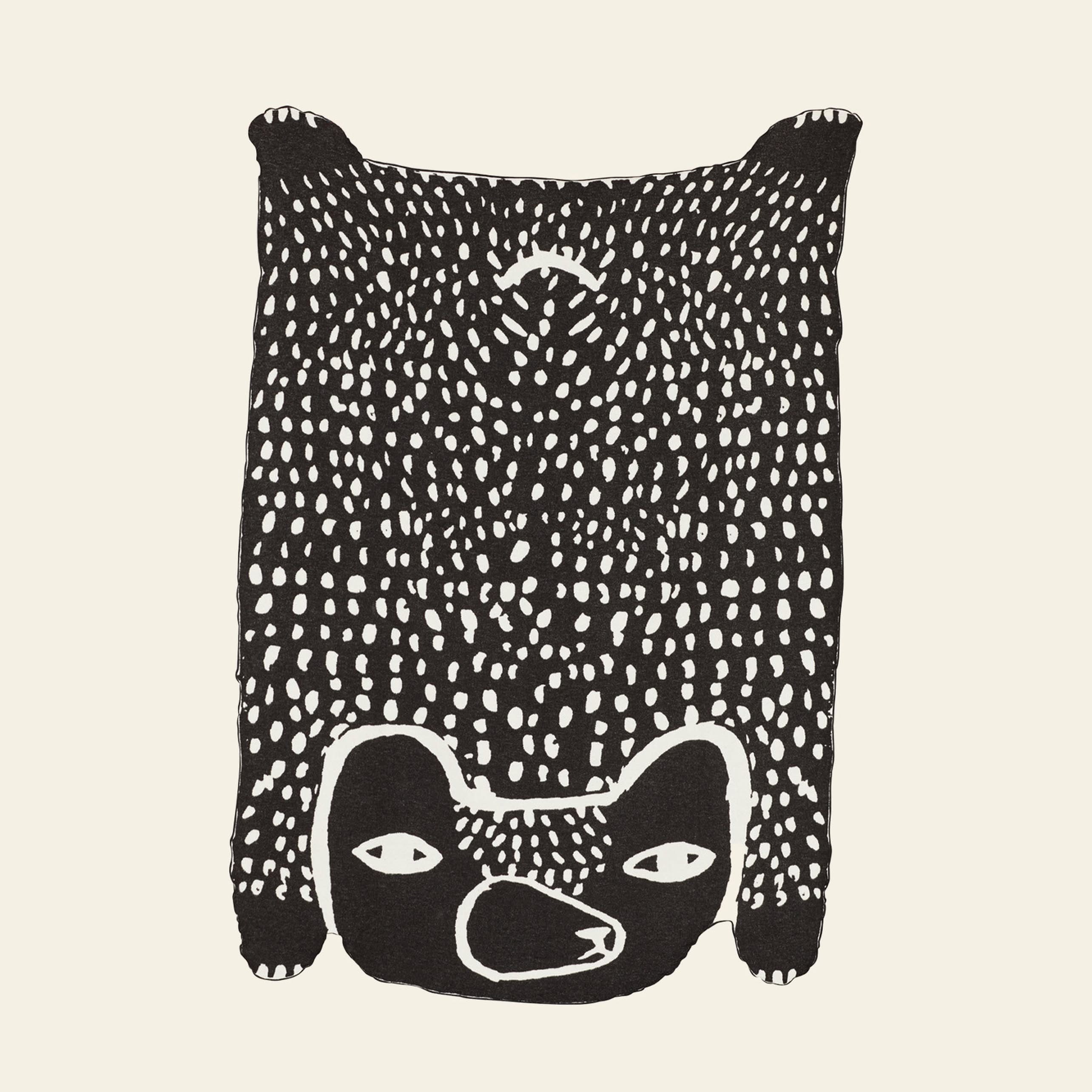 Donna Wilson Bear Shaped Cotton Throw