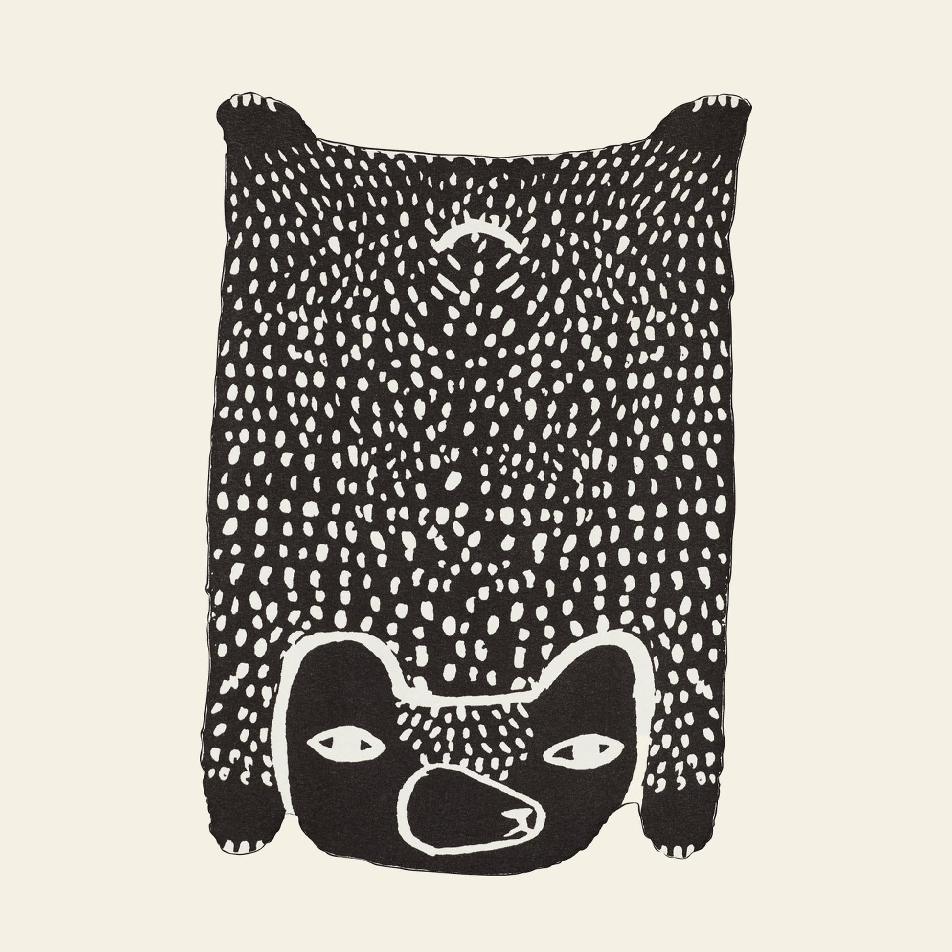 Donna Wilson Bear Shaped Cotton Throw
