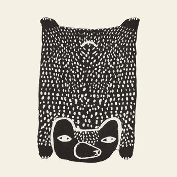 Donna Wilson Bear Shaped Cotton Throw