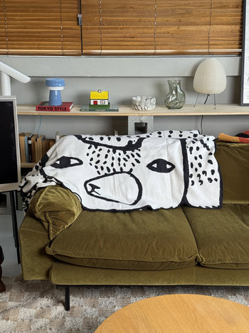 Donna Wilson Bear Shaped Cotton Throw
