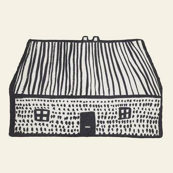 Donna Wilson House Shaped Cotton Throw