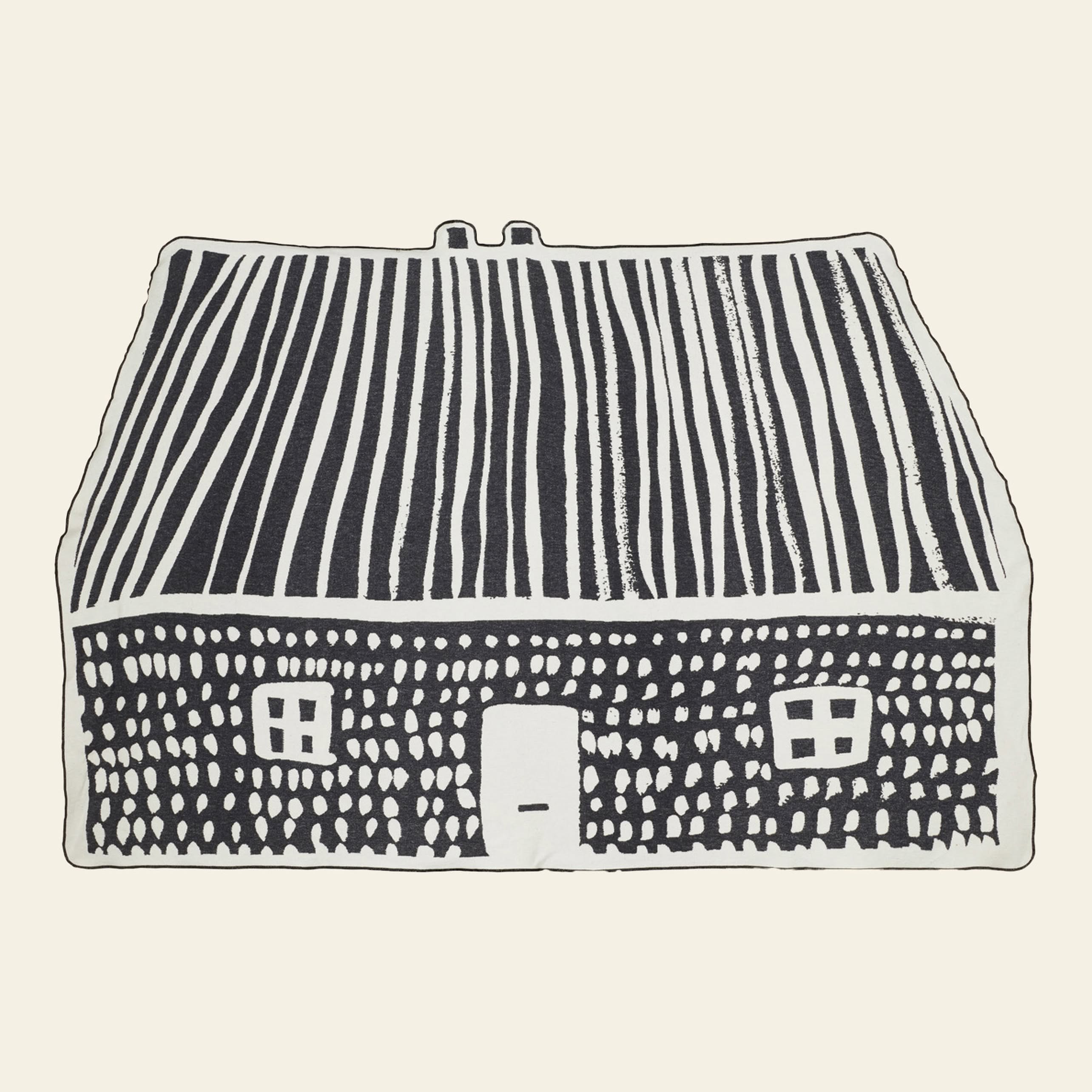 Donna Wilson House Shaped Cotton Throw
