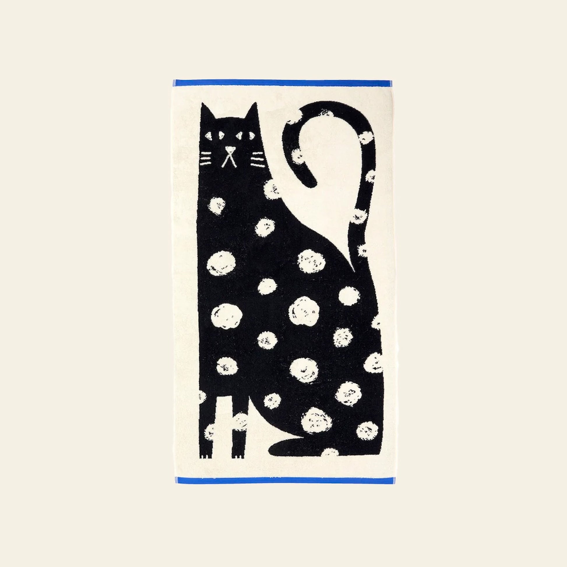 Donna Wilson Lazy Cat Bath Towel