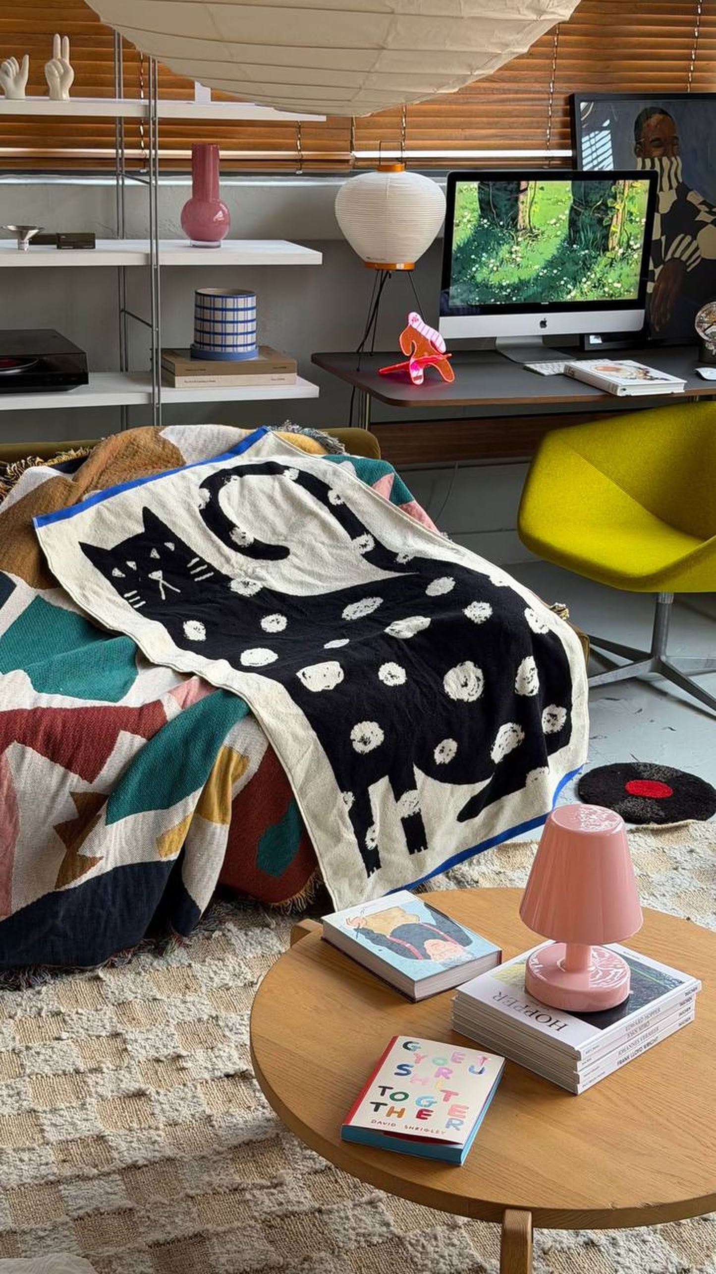 Donna Wilson Lazy Cat Bath Towel