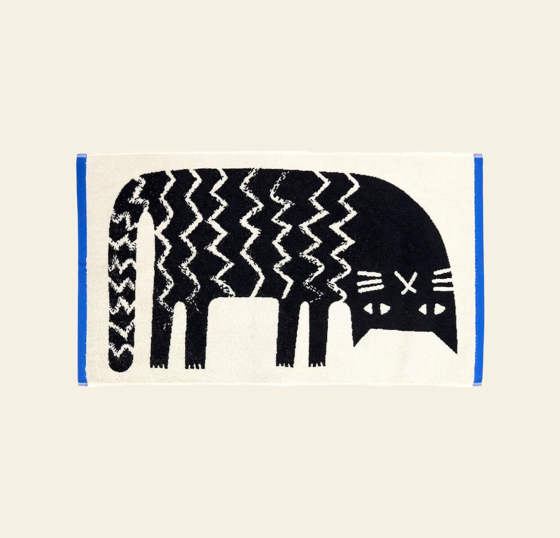 Donna Wilson Lazy Cat Hand Towel
