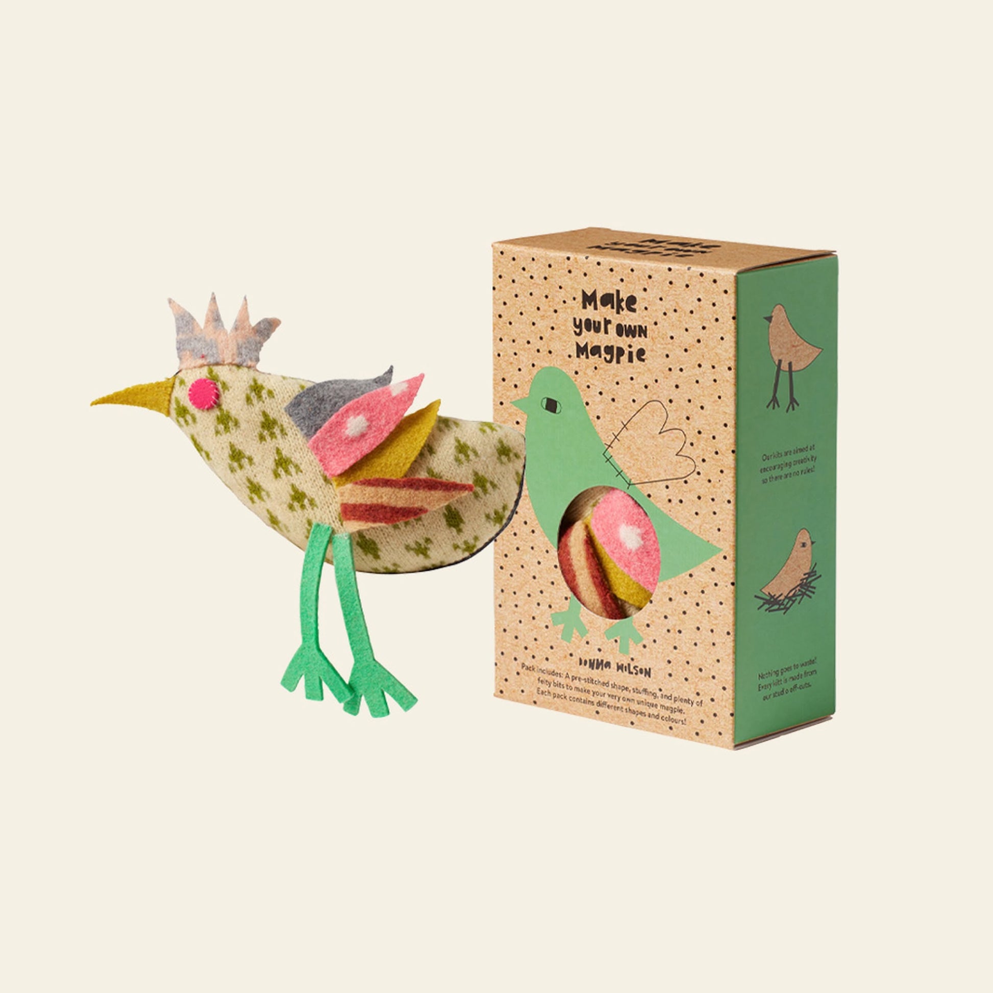 Donna Wilson Make Your Own Magpie Kit