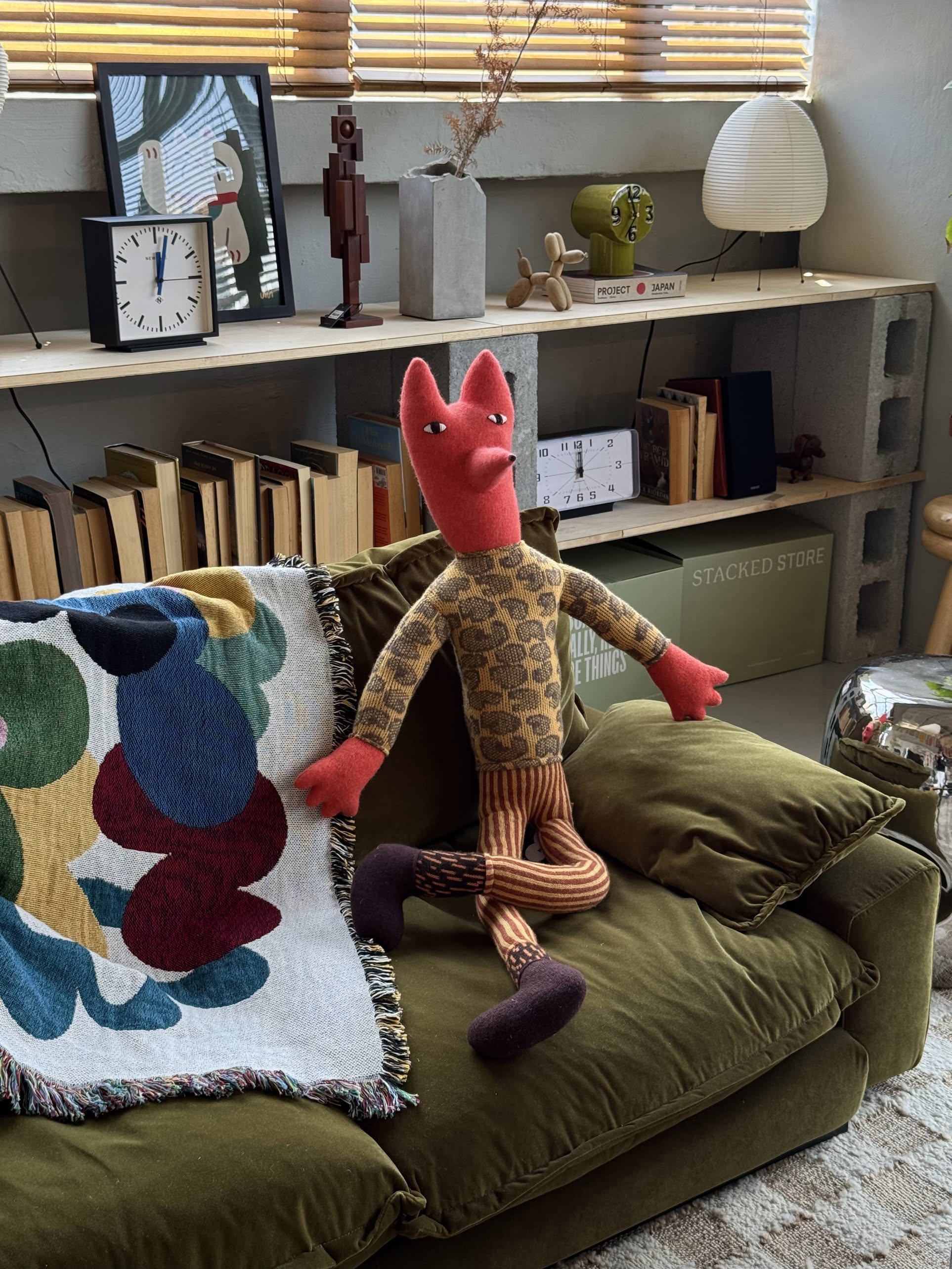 Donna Wilson Mini Giant Creature Orange Fox