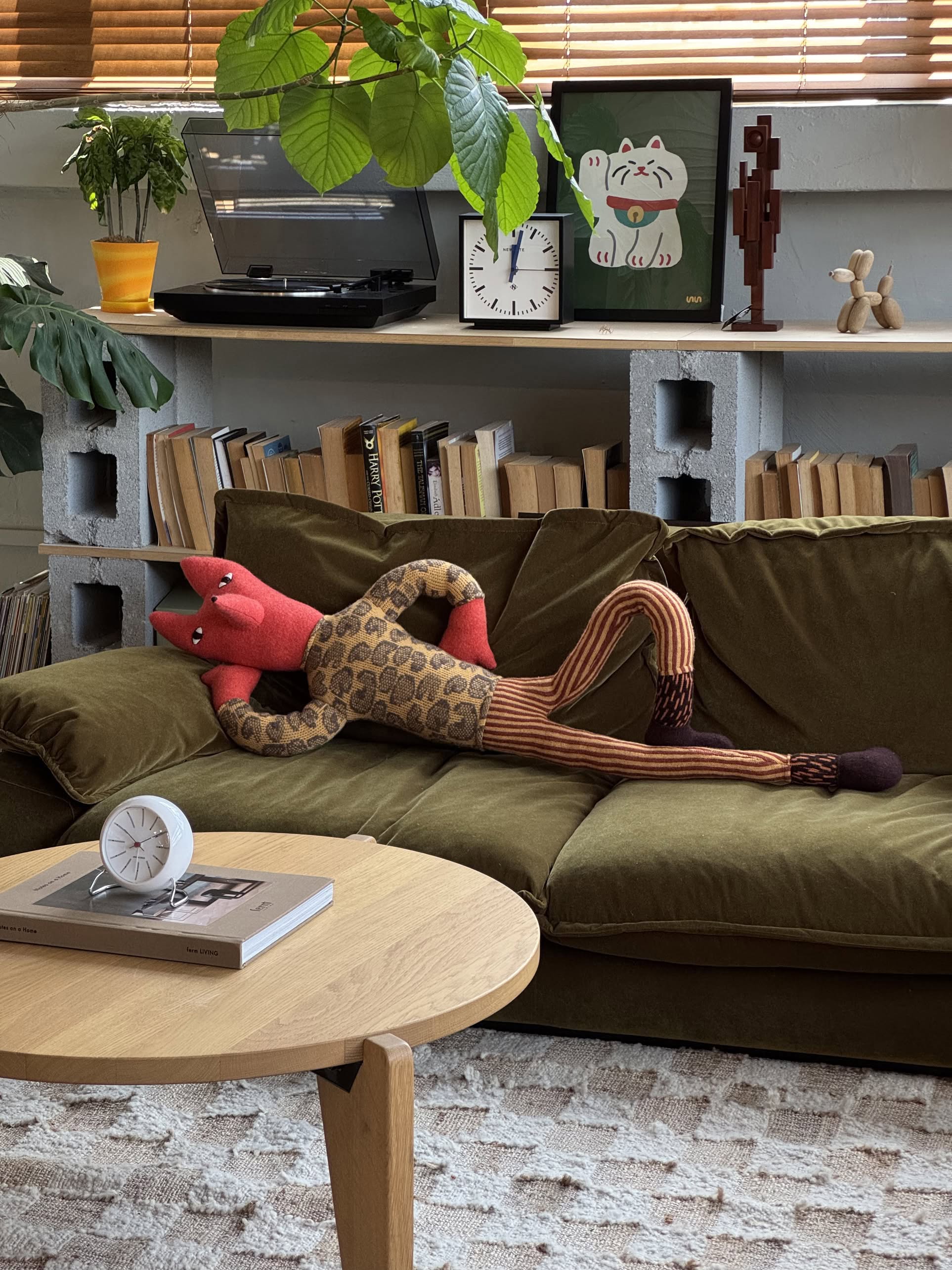 Donna Wilson Mini Giant Creature - Orange Fox