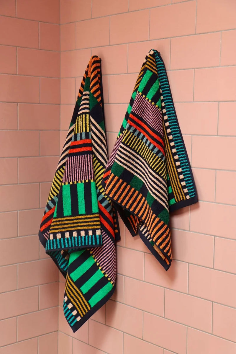 Donna Wilson Multi Stripe Bath Towel
