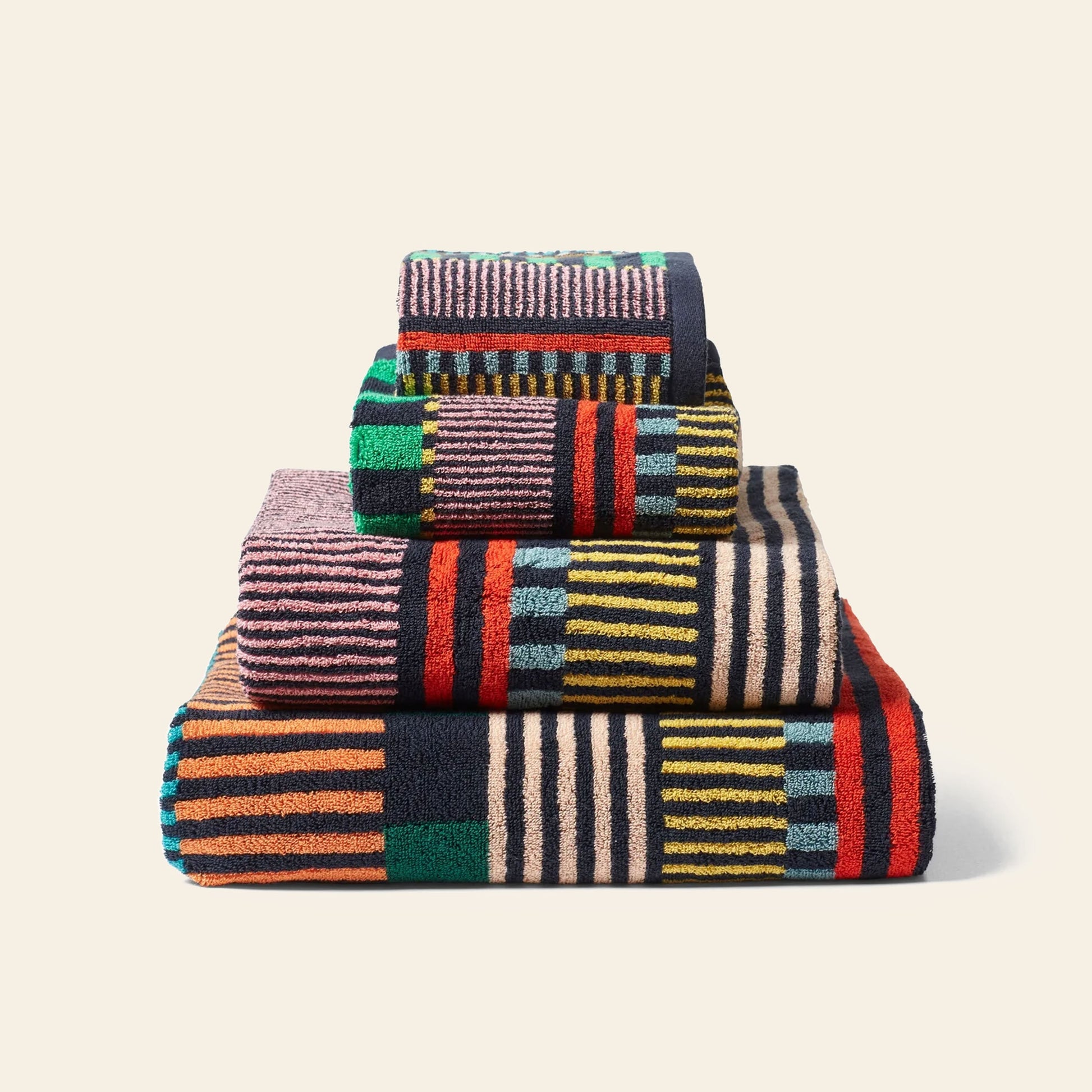 Donna Wilson Multi Stripe Bath Towel