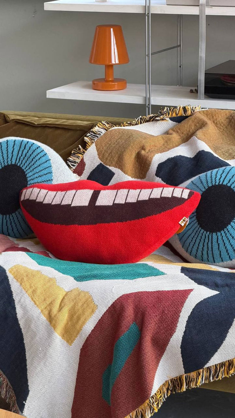 Donna Wilson Smile Shaped Cushion