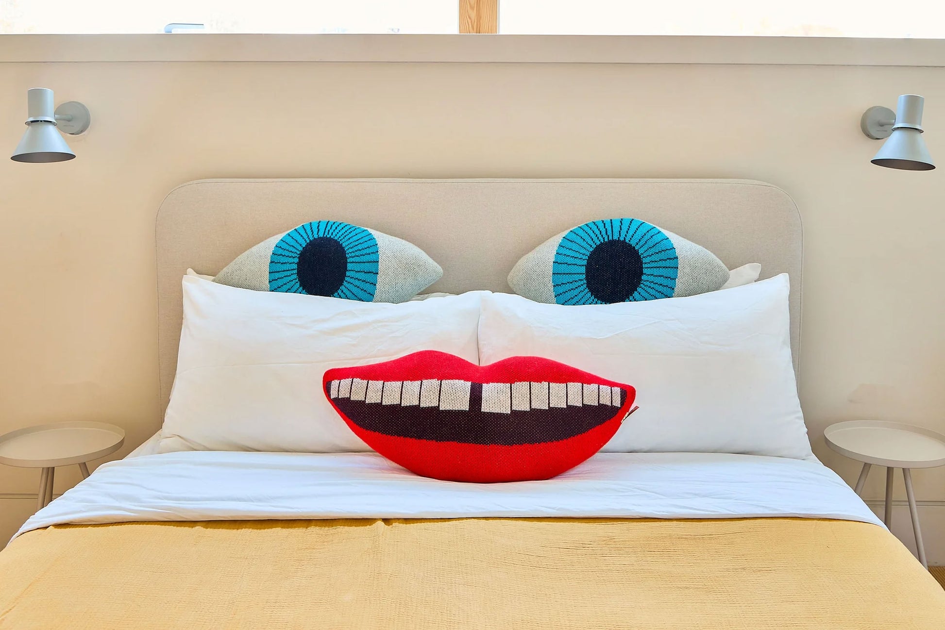 Donna Wilson Smile Shaped Cushion