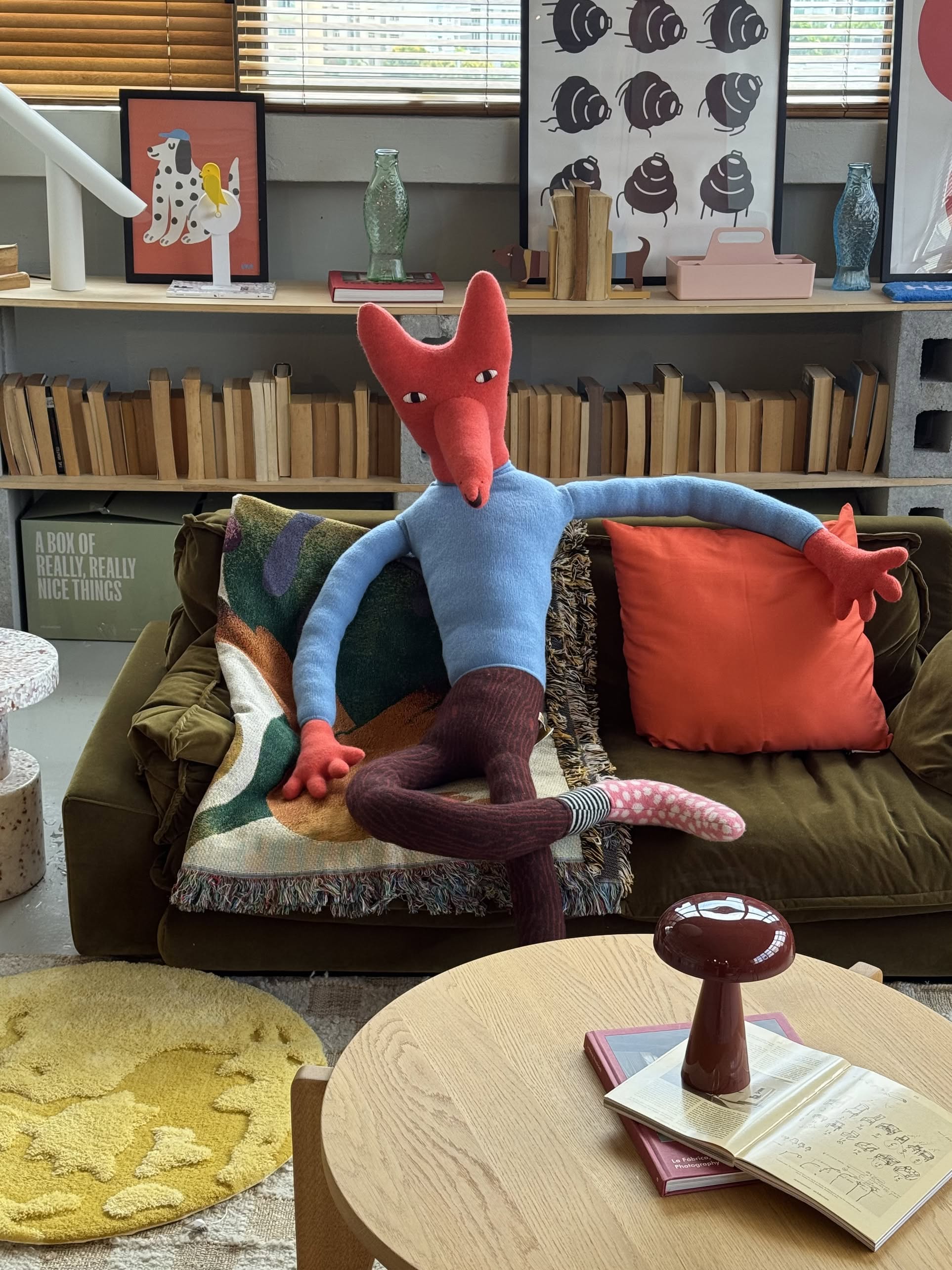 Donna Wilson XL Giant Creature Orange Fox