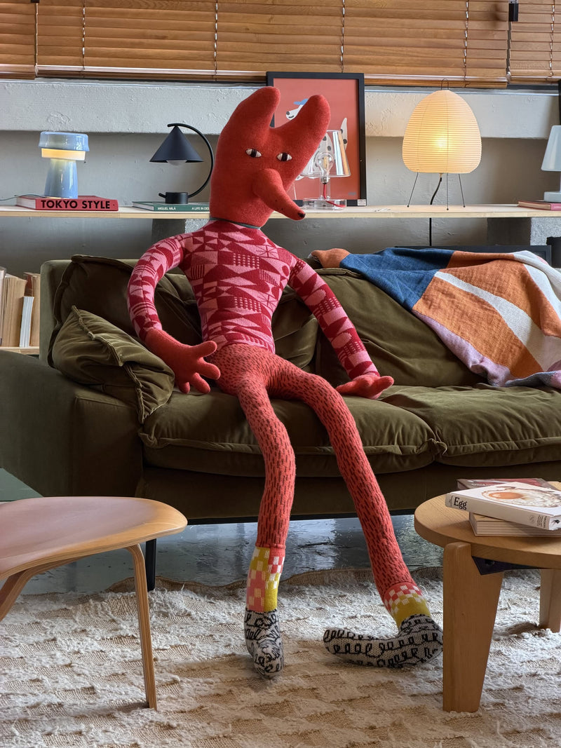 Donna Wilson XL Giant Creature - Orange Fox V3