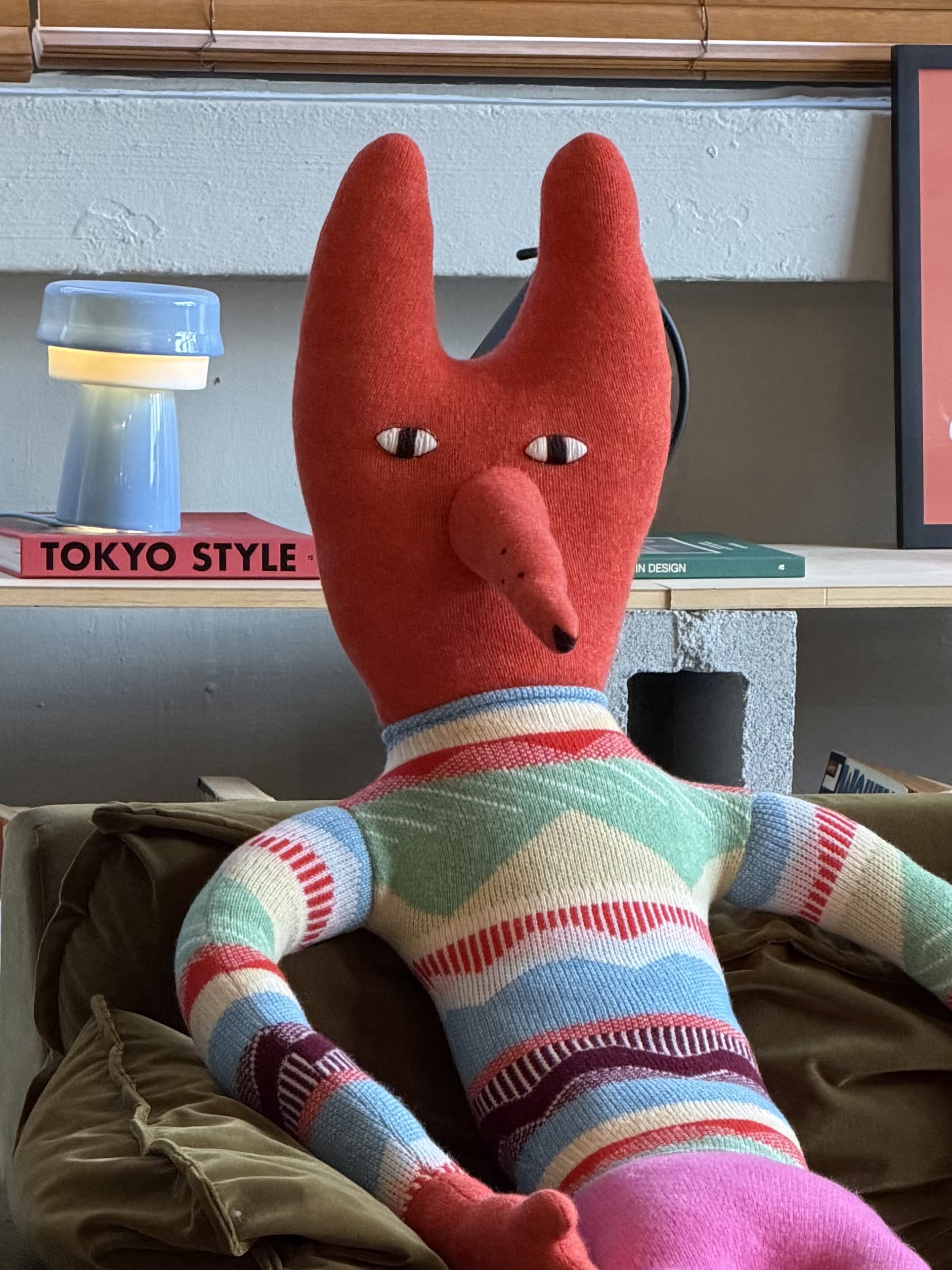 Donna Wilson XL Giant Creature - Orange Fox V4