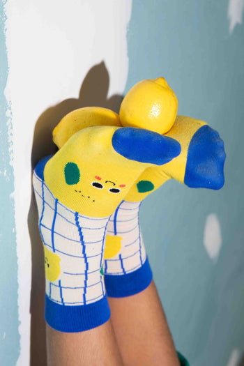 Eat My Socks Acid Lemon Kids Socks