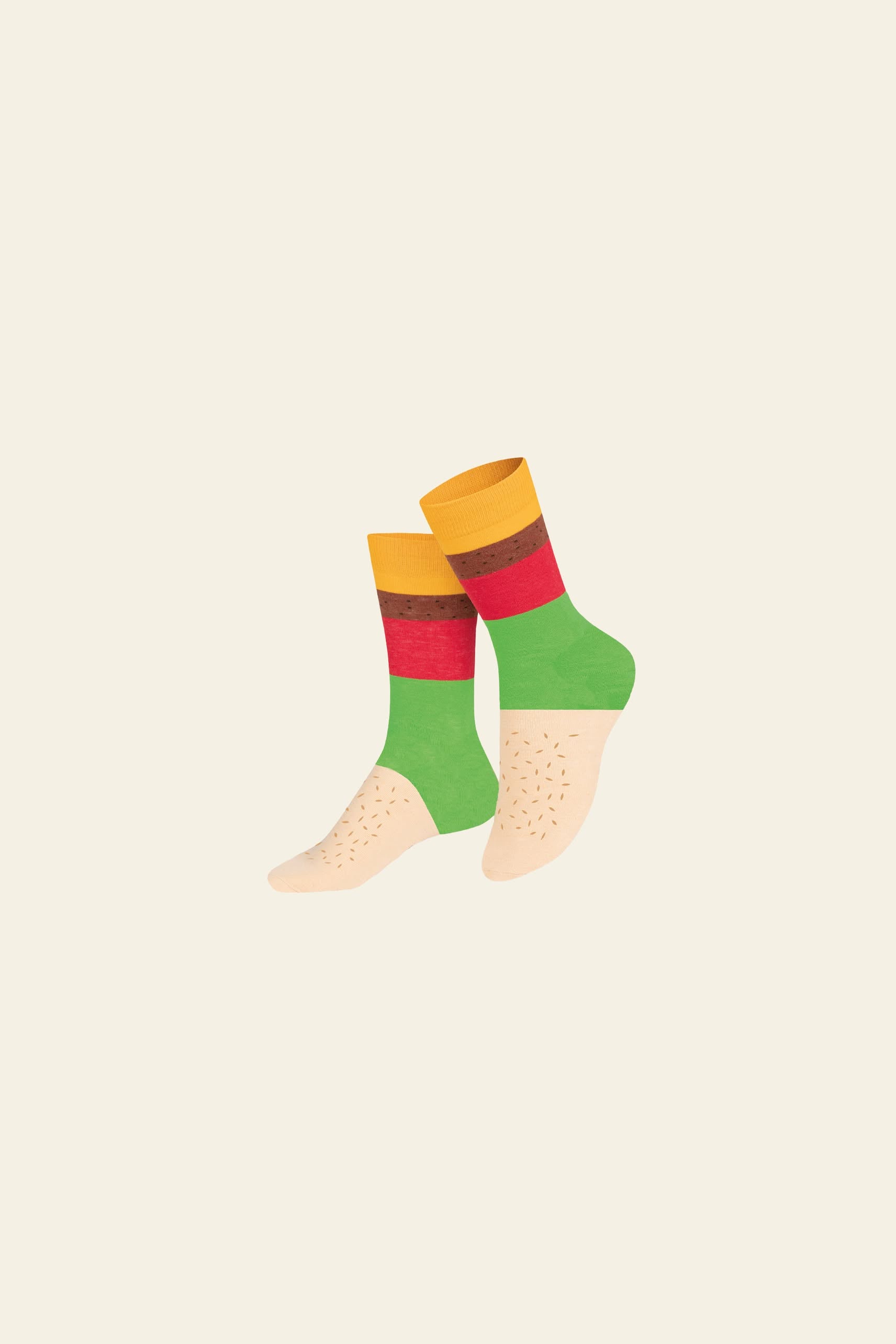 Eat My Socks Cheeseburger Kids Socks