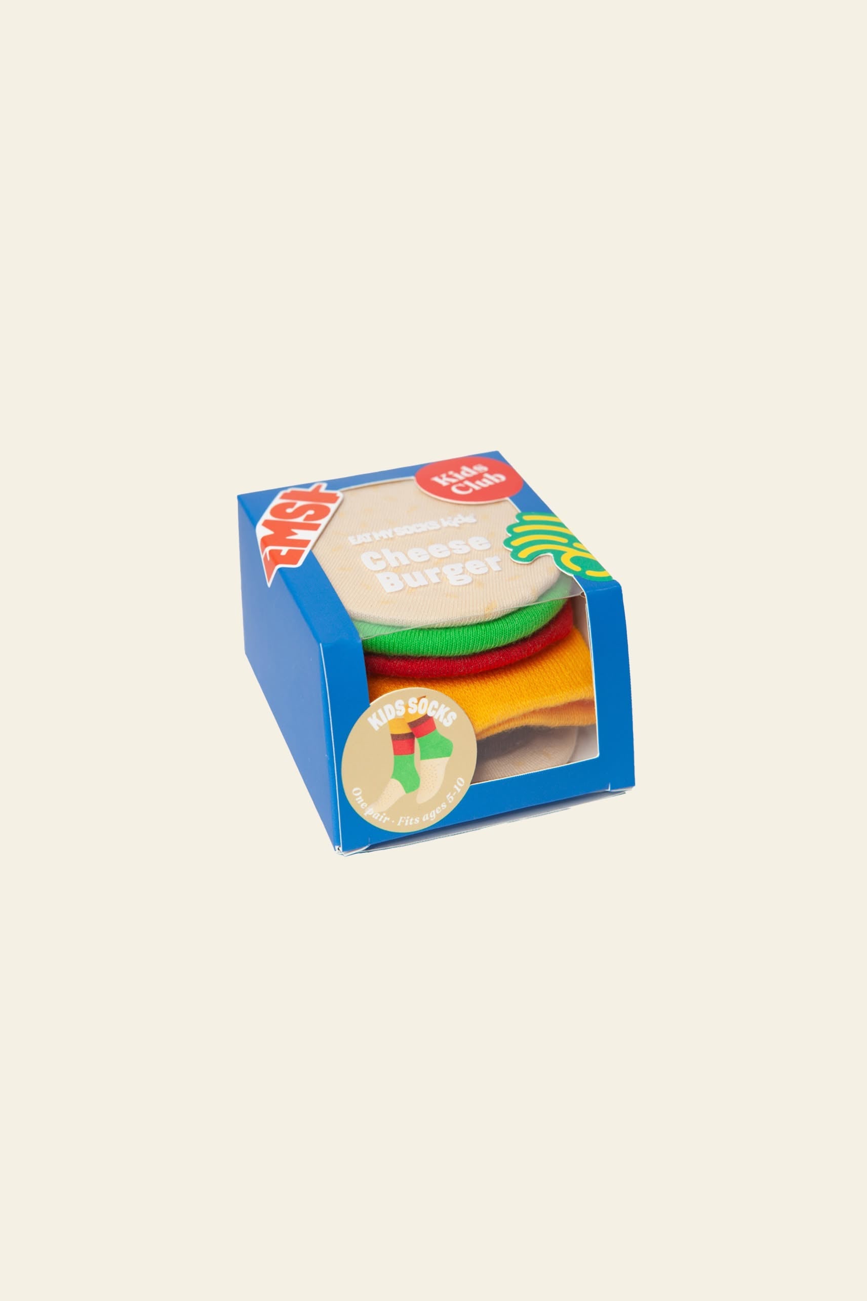 Eat My Socks Cheeseburger Kids Socks