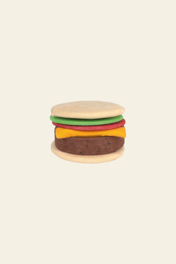 Eat My Socks Cheeseburger Socks