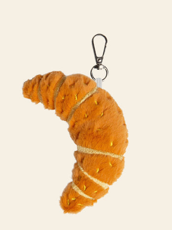 Eat My Socks Croissant Bag Charm