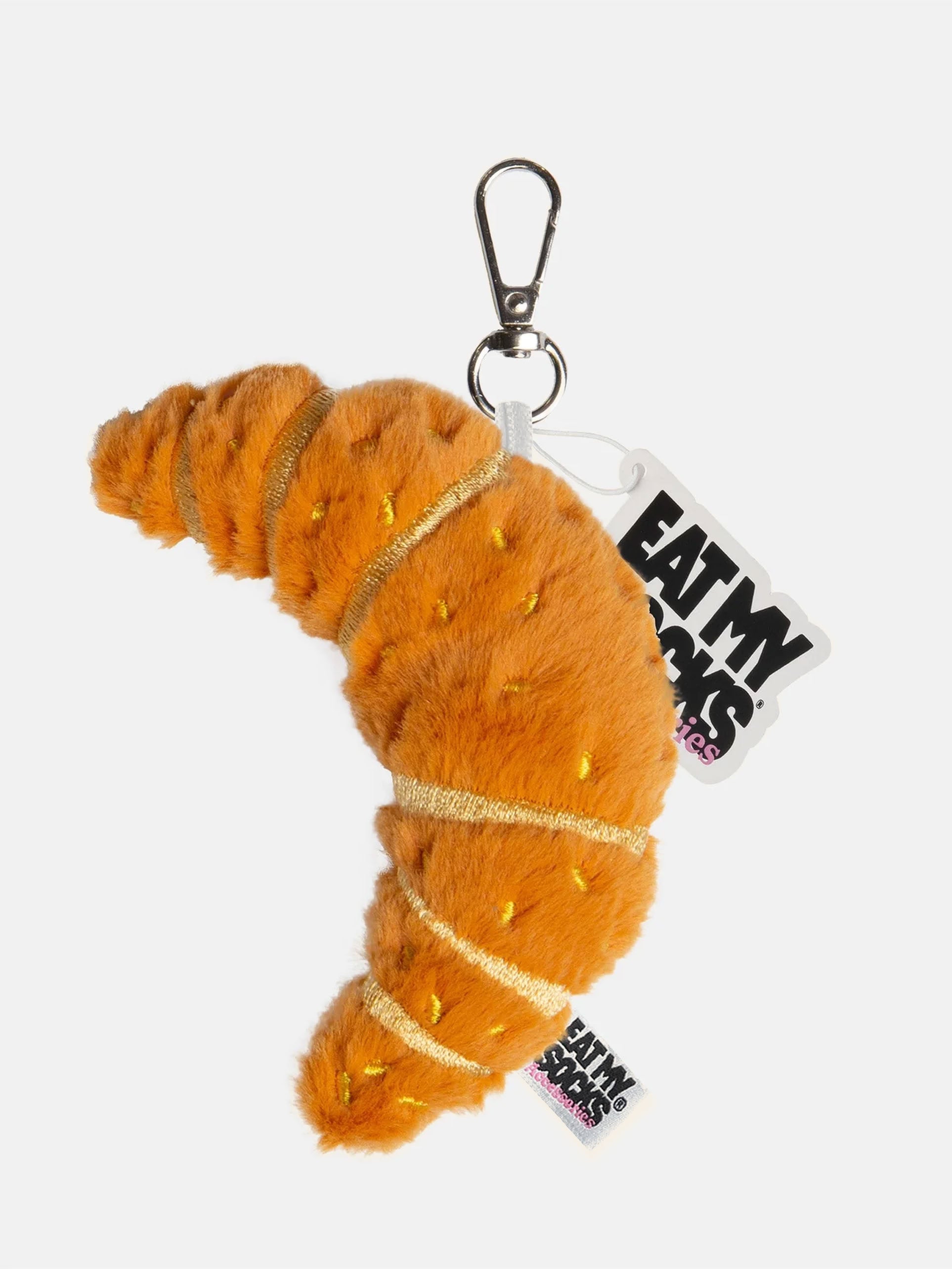 Eat My Socks Croissant Bag Charm