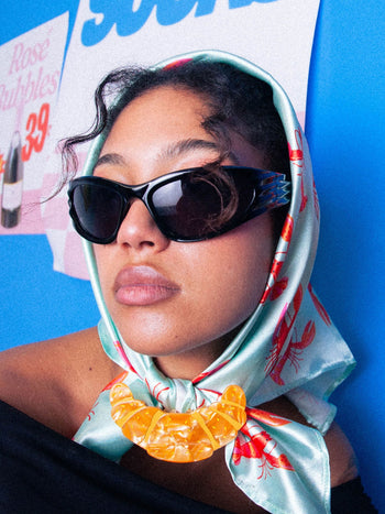 Eat My Socks Croissant Hair Claw