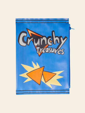 Eat My Socks Crunchy Treasures Pouch Bag