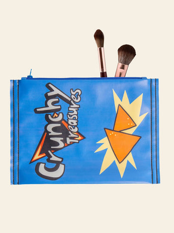 Eat My Socks Crunchy Treasures Pouch Bag