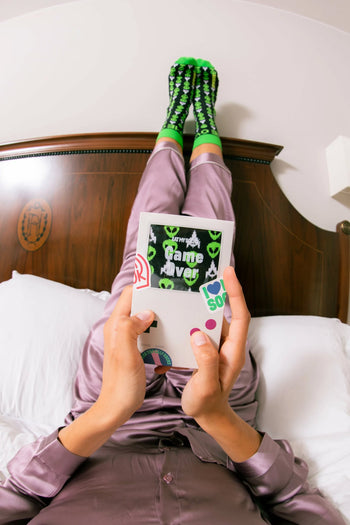 Eat My Socks Game Over Socks