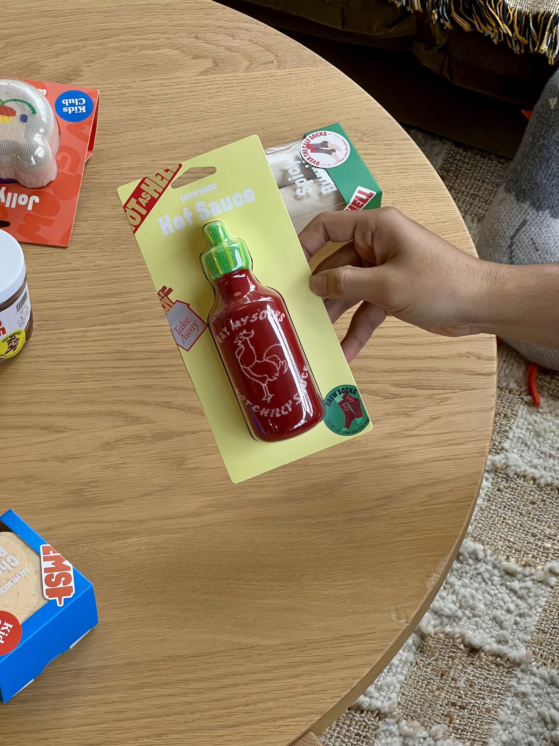 Eat My Socks Hot Sauce Socks
