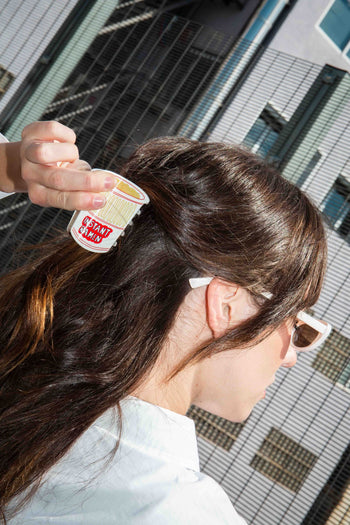 Eat My Socks Instant Ramen Hair Claw