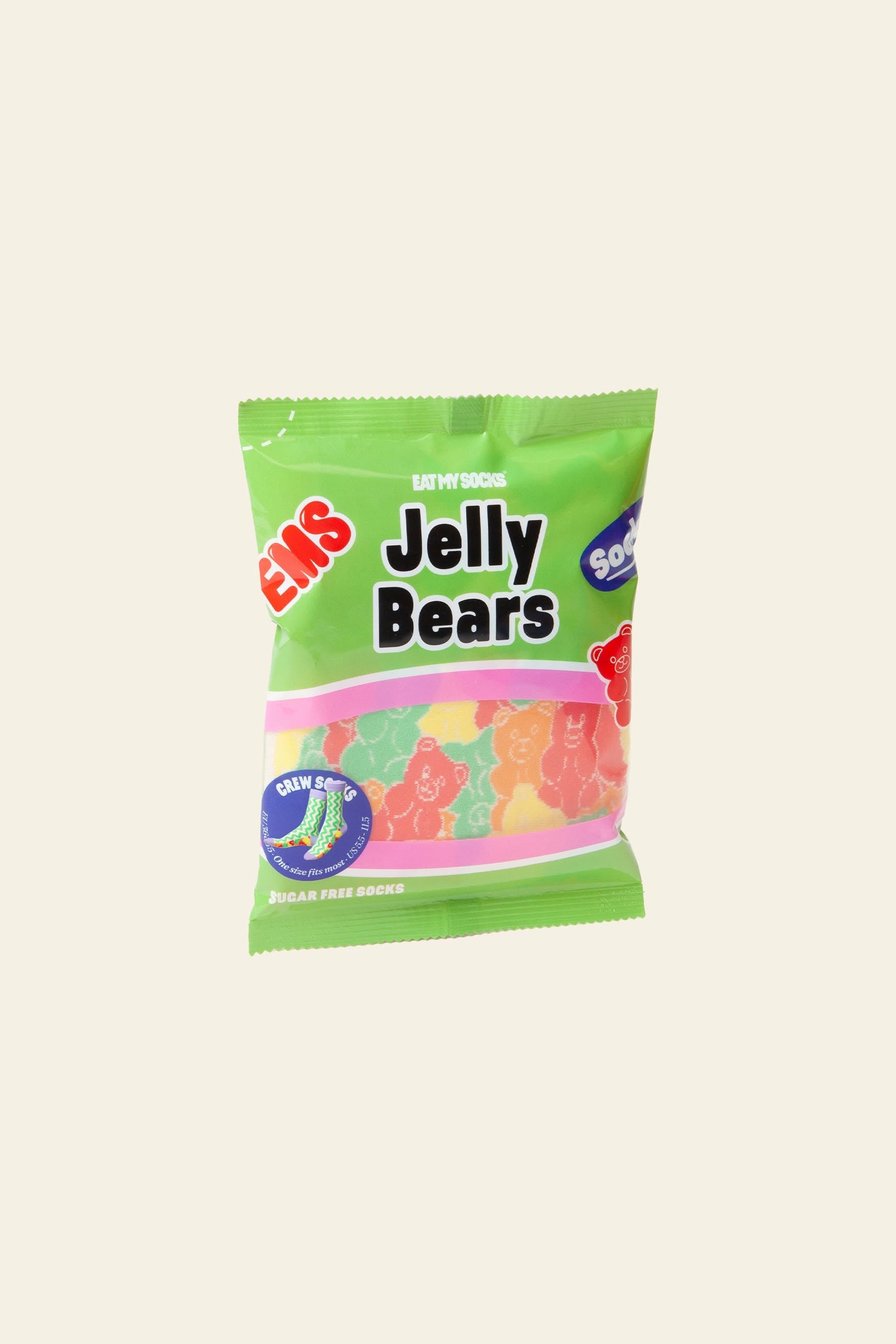 Eat My Socks Jelly Bear Socks