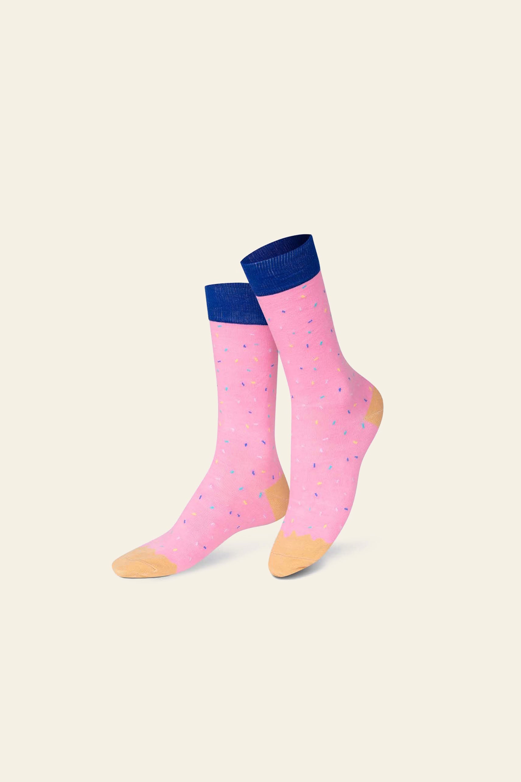 Eat My Socks Joe's Donut Strawberry Socks