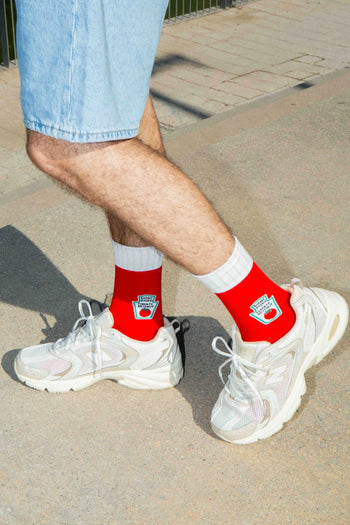 Eat My Socks Ketchup Socks