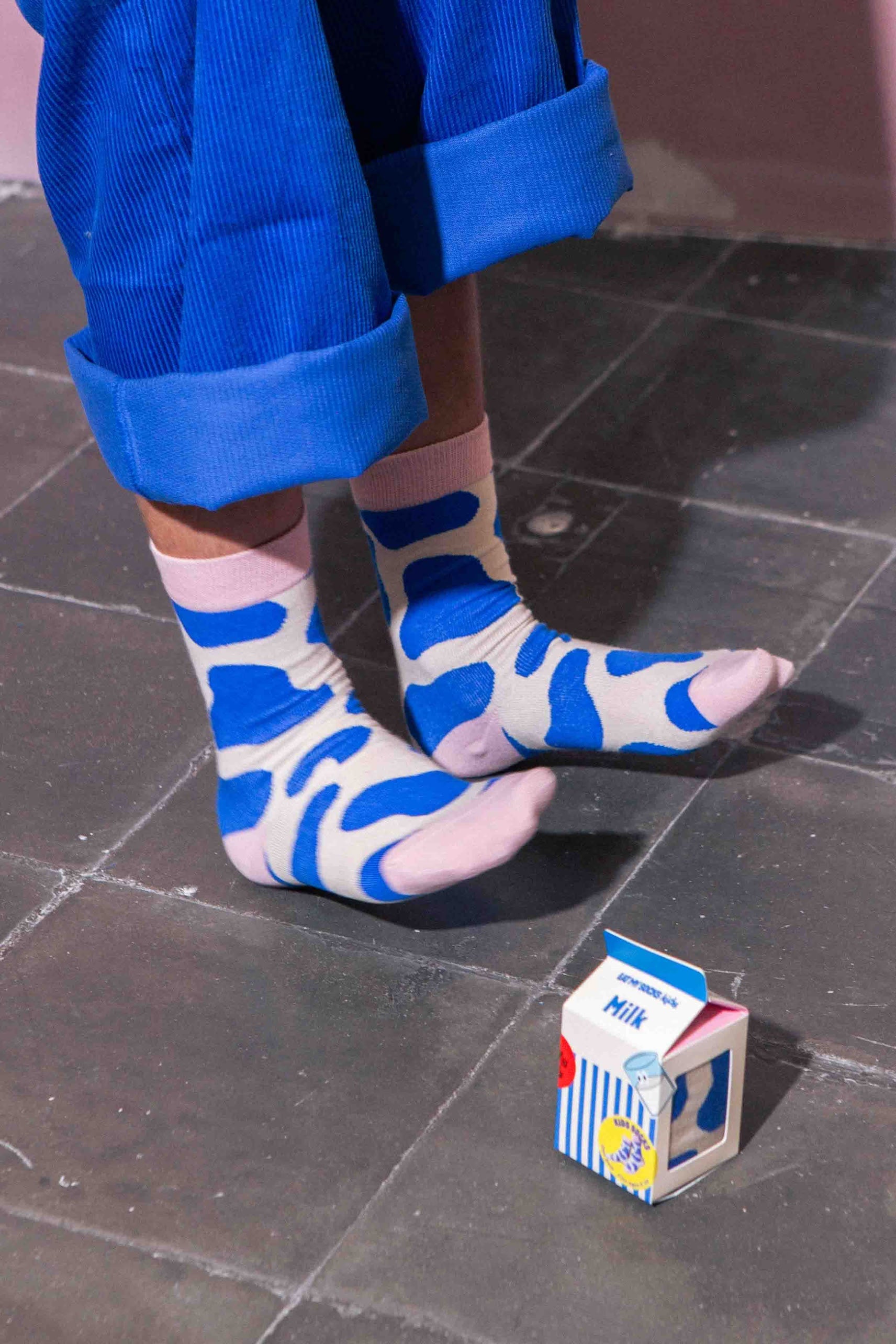 Eat My Socks Milk Kids Socks