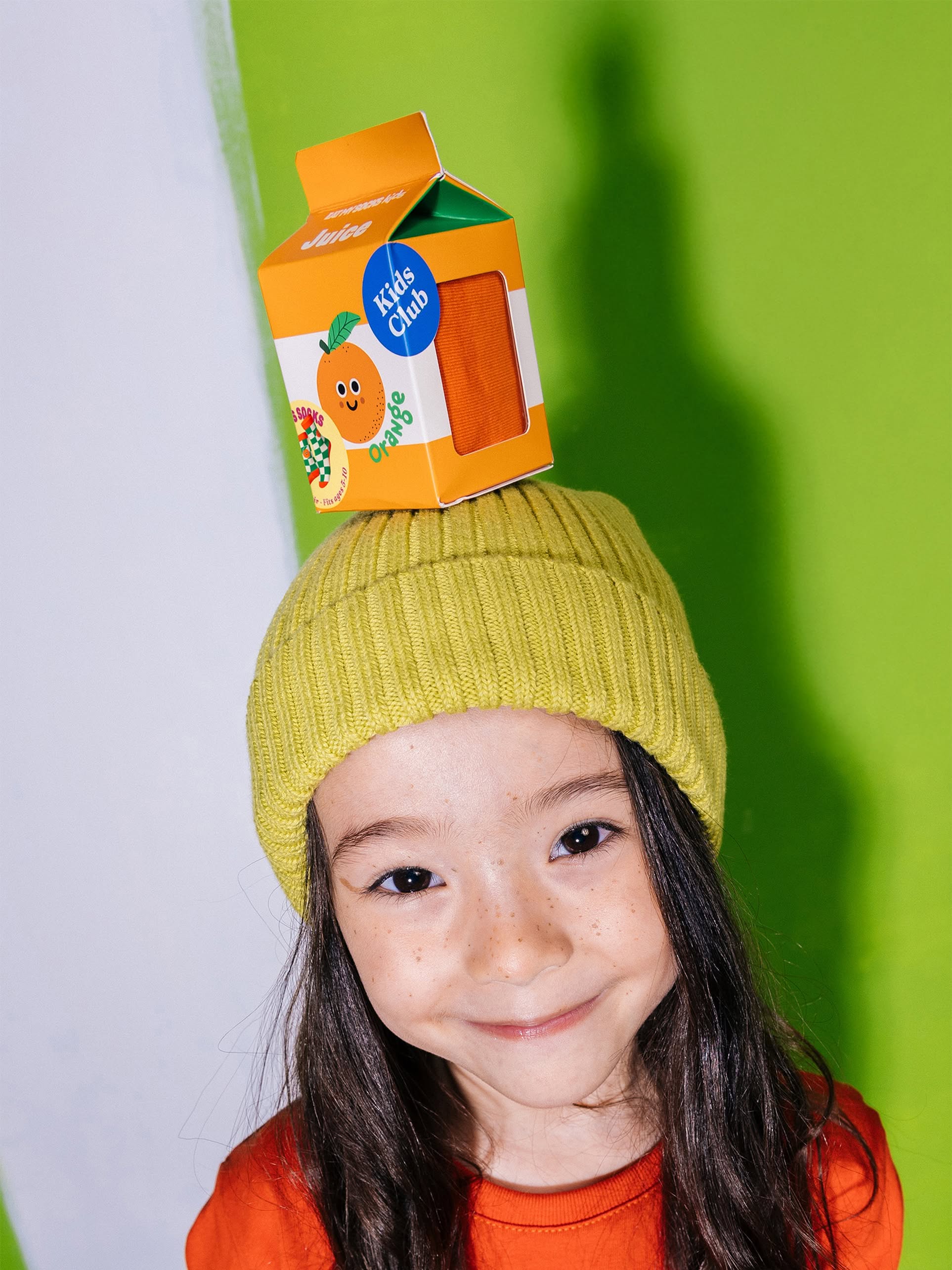 Eat My Socks Orange Juice Kids Socks
