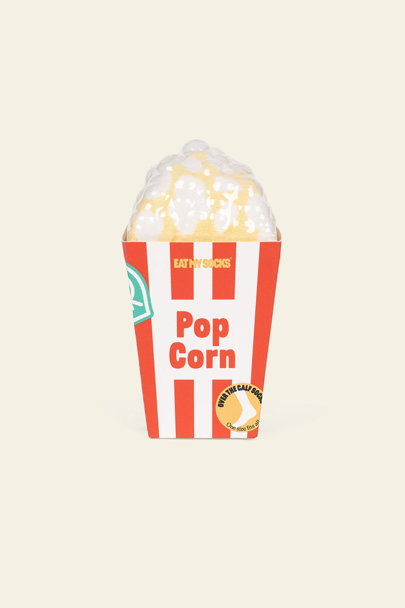 Eat My Socks Popcorn Socks