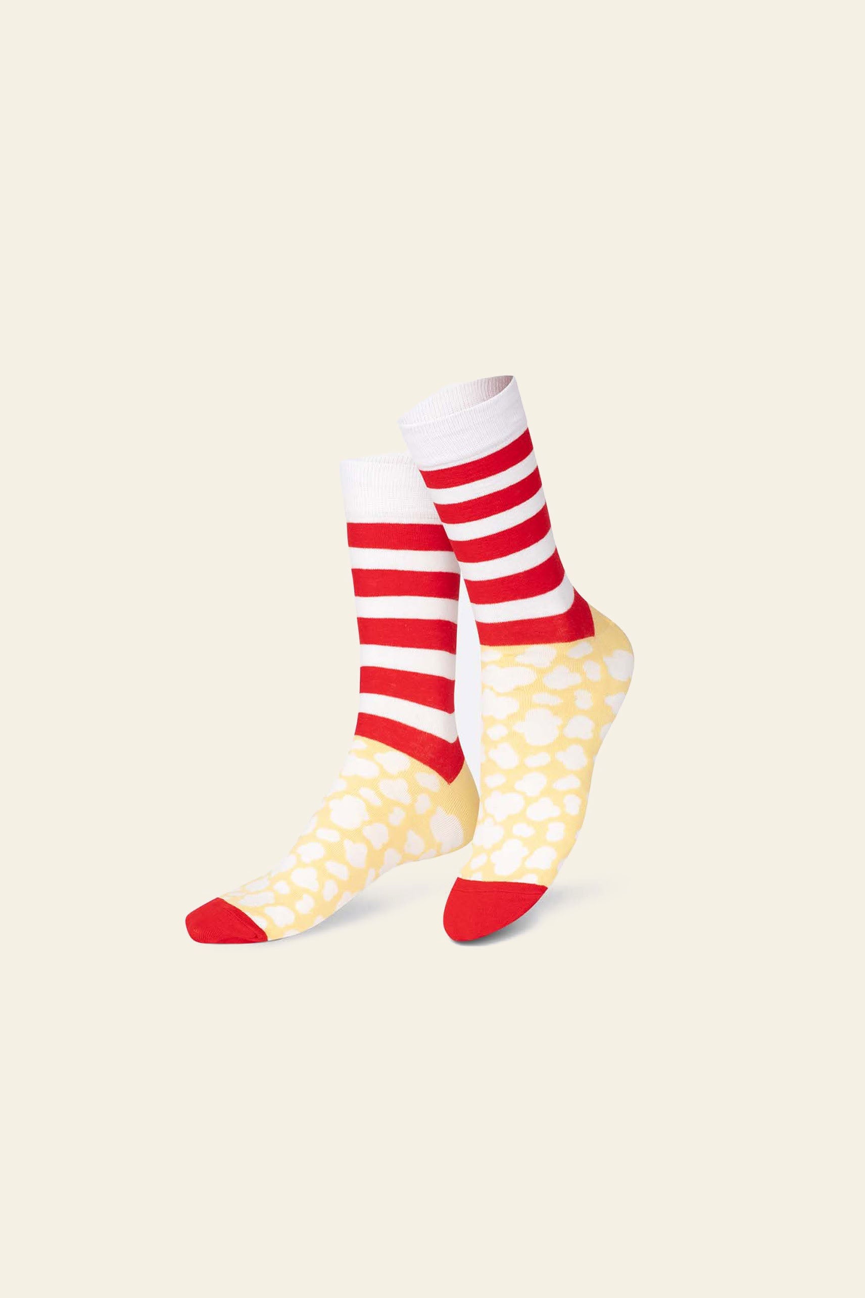 Eat My Socks Popcorn Socks